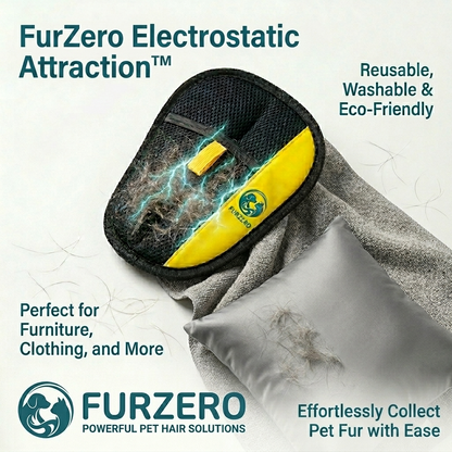 FurZero Electrostatic Pet Hair Brush
