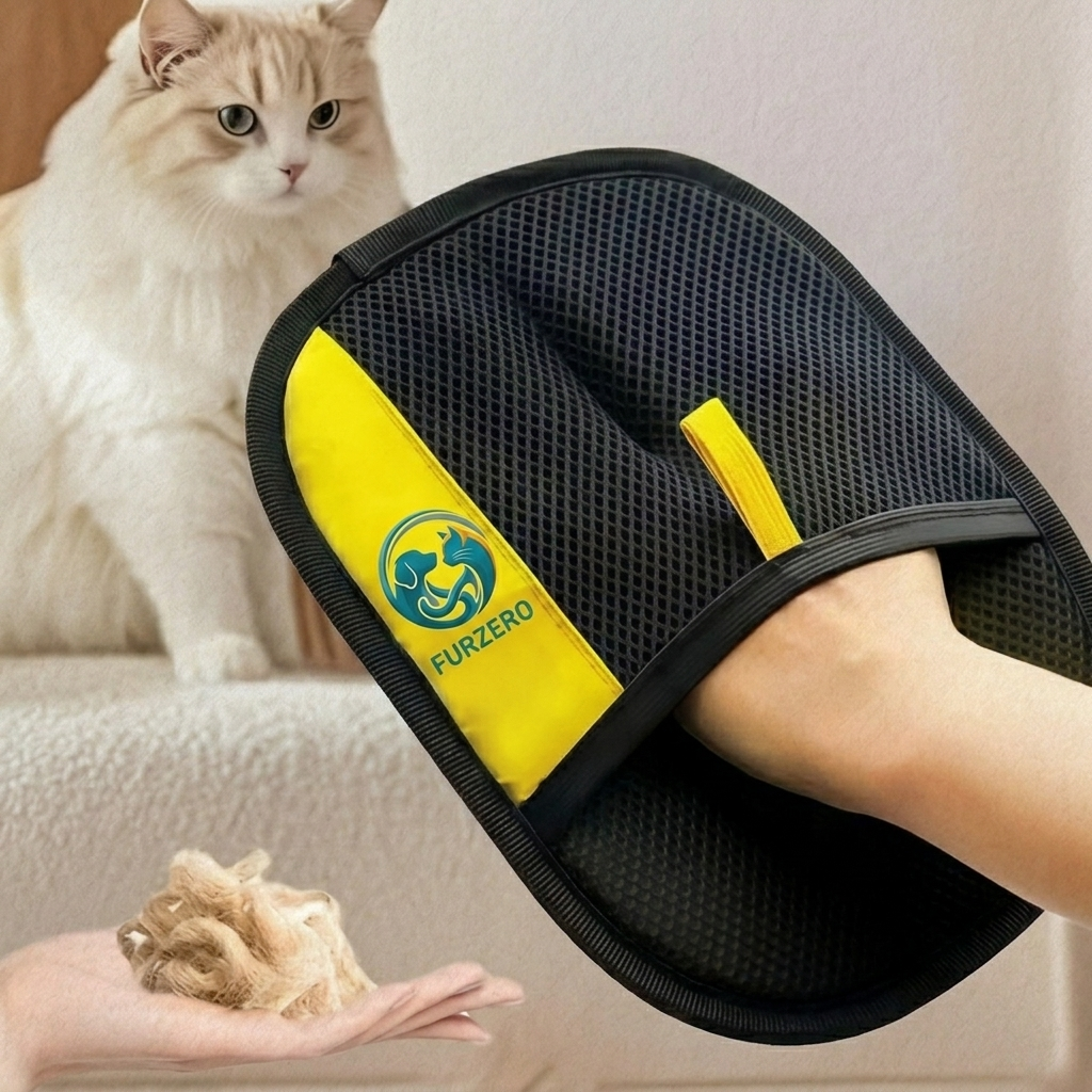 FurZero Electrostatic Pet Hair Brush